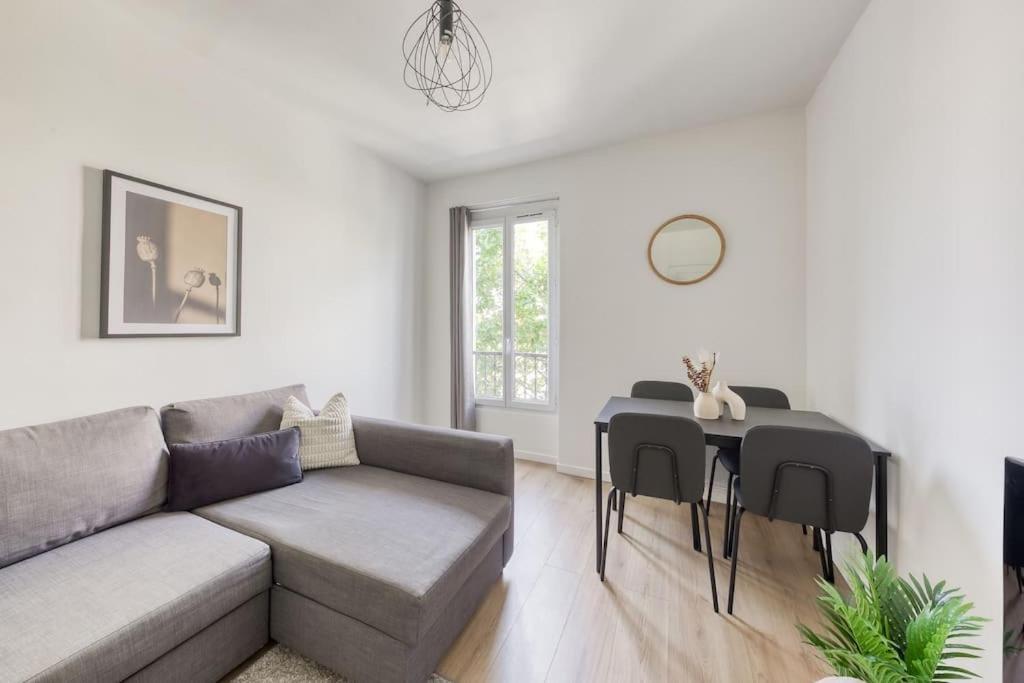 T2 Parisien- 1 Min A Pied Du Metro Ligne 13 & 14 Appartement Paris